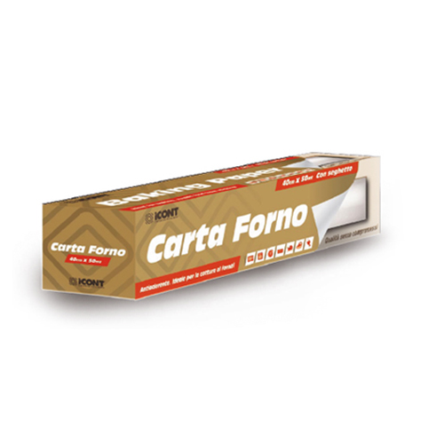 CARTA FORNO CON ASTUCCIO MT.50  H.40